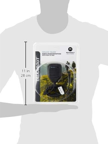 Motorola TalkAbout 53724 Remote Speaker Microphone (Black)