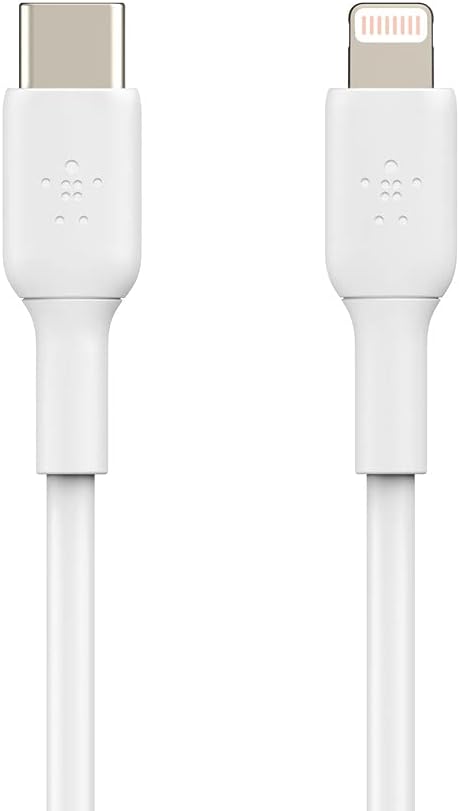 Belkin BoostCharge USB-C to Lightning Cable - MFi Certified 18W Power Delivery