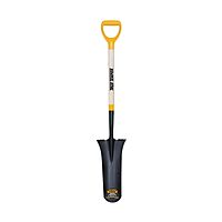 Wood D-Handle Drain Spade Hardwood Handle Drain Trench Spade