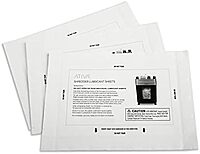 Ativa™ Shredder Lubricant Sheets, Pack Of 100 Sheets