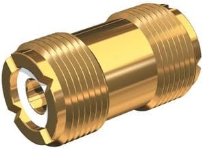Shakespeare PL-258-G Barrel Connector for PL-259-Ended Cables, Golden