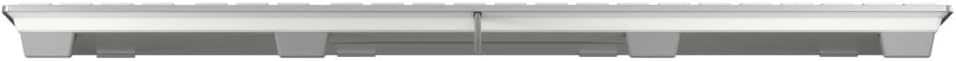 Cherry KC 6000 C Slim Keyboard Made with Mac Layout. Scissor Tech Typing for Near Silent. USB-C Wired. US Layout White
