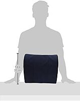DMI Lumbar Support Pillow for Chair to Assist with Back Support with Removable Washable Cover to Ease Lower Back Pain
