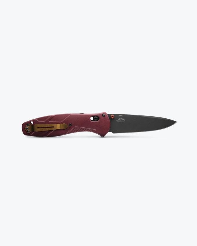 BENCHMADE Barrage EDC Folding Knife - Drop-Point Plain Edge