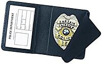 STRONG LEATHER Side Opening Badge Case - Dress
