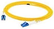 AddOn Add-On Computer 10m Single-Mode Fiber Duplex LC/LC OS1 Yellow Patch Cable (ADD-LC-LC-10M9SMF)