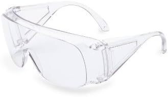Uvex S300CS Safety Eyewear Ultra-spec 1000 Clear Lens, Clear Frame, Uncoated Made in U.S.A