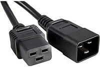 Unirise High End Data Center Rated Power Cord - For Rack - 250 V AC Voltage Rating - 20 A Current Rating - Black