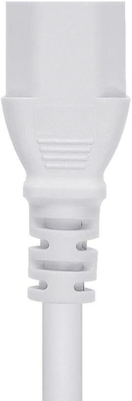 Monoprice Power Cord - NEMA 5-15P to IEC 60320 C13, 18AWG, 10A/1250W, 125V, 3-Prong