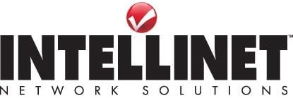 INTELLINET Cat6 UTP Patch Panel - Installer Grade Gold Contacts - Black