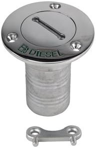 Whitecap Hose Deck Fill - 2" Hose - Diesel
