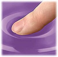 Fellowes Crystals Gel Keyboard Wrist Rest - Purple (91437)