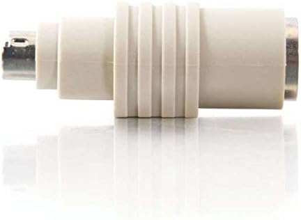 C2G 02475 PS/2 Female to AT Male Keyboard Adapter, Beige Female to AT Male Adapter