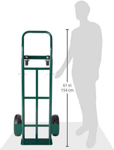 Harper Trucks Super-Steel Convertible Hand Truck, 700 lb Capacity, Telescoping Handle to 62" 10" Wheels
