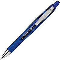 Office Depot Super Comfort Grip Retractable Gel Pens, Medium Point, 0.7 mm, Blue Barrel, Blue Ink, Pack Of 12