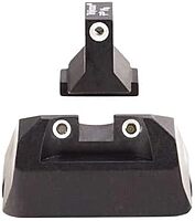 Trijicon Night Sights/Suppressor Sights/Smith & Wesson Bright & Tough Night Sight Suppressor Set with White Front, White Rear & Green Lamps for S&W M&P, SD9 Ve & SD40 Ve