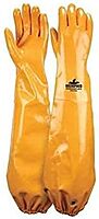 MCR SAFETY MG9796 Predaflex Shoulder-Length Nitrile Gloves with Interlock Liner