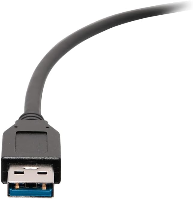 C2G 6in USB-C® Male to USB-A Male Cable - USB 3.2 Gen 1 (5Gbps)