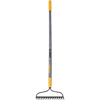 TRUE TEMPER 16-Tine Bow Rake with 57-inch Handle