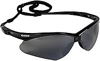 Jackson Safety V30 Nemesis Safety Glasses - Black Frame/Smoke Lens