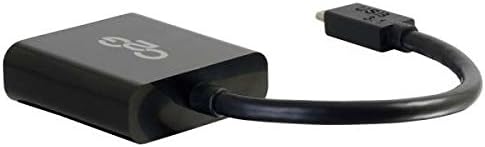 C2G USB Adapter, USB C to Display Port Adapter Converter, Black, Cables to Go 29482