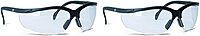 Walker's Sport High-Grade Polycarbonate Lenses Half Frame Soft Rubber Nose Piece Adjustable Safety Shooting Glasses