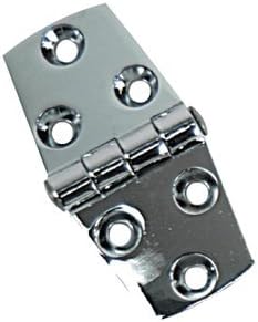 Whitecap S-1492C Chrome-Plated Zamac Door Hinge - 1-1/2" x 3"