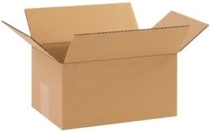 Partners Brand Corrugated Boxes, 10inL x 7inW x 5inH, Kraft, Pack Of 25