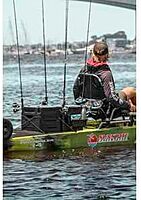 RAILBLAZA Gear Hub Kayak Fishing Crate - with 4 Internal Rod Holders, Storage for 8 TackleBoxes