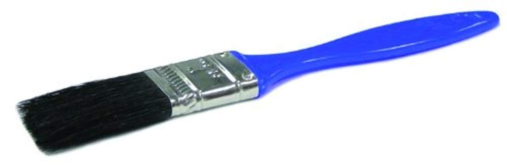 Weiler 40165 3" Vortec Pro Chip & Oil Brush, Black Bristle, 1-3/4" Trim Length, Plastic Handle, Durable and Disposable