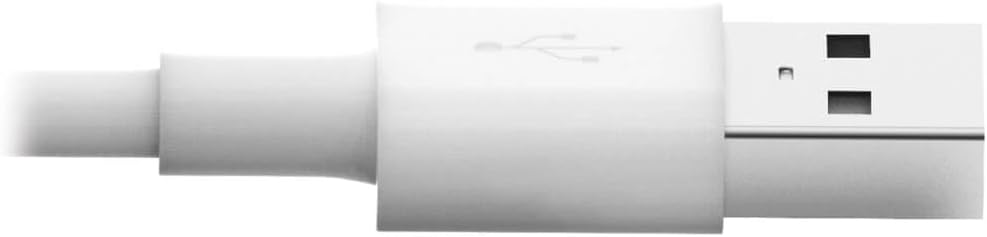 Tripp Lite Apple MFI Certified 6-Feet Lightning to USB Cable (M100-006-WH) - White