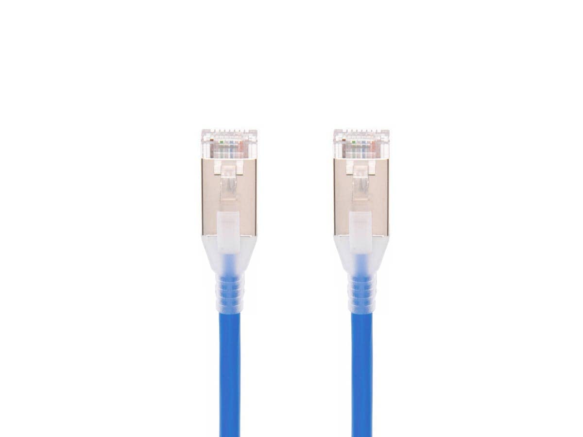 MONOPRICE SlimRun Cat6A 30AWG S/FTP Component Level Ethernet Patch Cable