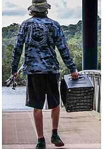 RAILBLAZA Gear Hub Kayak Fishing Crate - with 4 Internal Rod Holders, Storage for 8 TackleBoxes