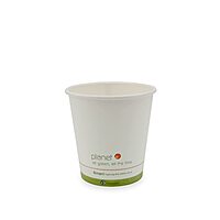 StalkMarket Planet+ Compostable Hot Cups, 10 Oz, White, Pack Of 1,000 Cups