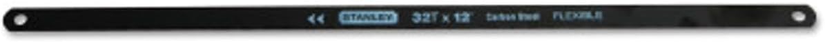 Stanley 15-922A 32 Point Hacksaw Blade High Carbon Steel, 12-Inch