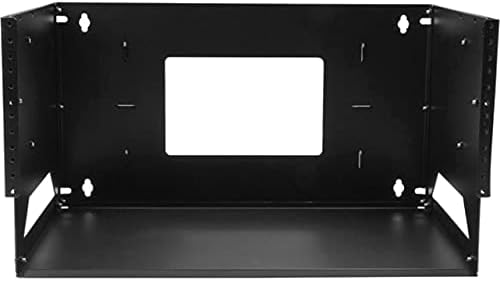 StarTech.com 2-Post 4U Open Frame Wall Mount Network Rack with Built-in Shelf
