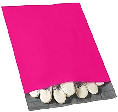 Partners Brand 10in x 13in Poly Mailers, Pink, Case Of 100 Mailers
