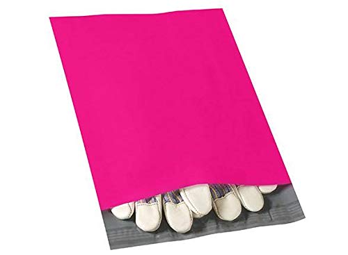 Partners Brand 10in x 13in Poly Mailers, Pink, Case Of 100 Mailers