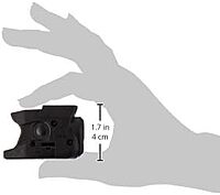 Streamlight 69273 TLR-6 100-Lumen Tactical Weapon Light with Integrated Red Aiming Laser Designed Exclusively and Solely for M&P Shield and M&P Shield Plus, 9mm/.40 Only, Black