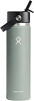 Hydro Flask Wide Mouth Flex Straw Cap Bottle - Insulated Stainless Steel