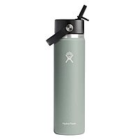 Hydro Flask Wide Mouth Flex Straw Cap Bottle - Insulated Stainless Steel