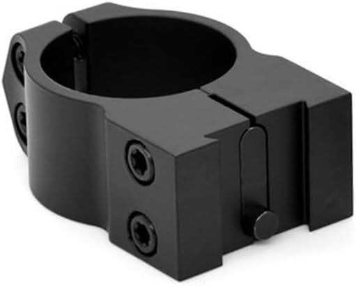 WARNE 1TM Tikka Permanently Attached Scope Rings, Solid Steel, Vertically Split, 1 inch, Med Matte