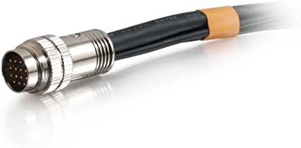 C2G Legrand RapidRun 3.5mm Flying Lead, RCA Flying Lead, Black Multi-Format Flying Lead with 15 Pin HD D-Sub