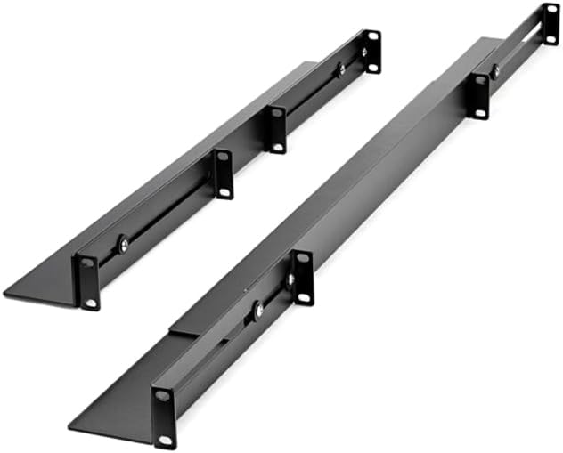 StarTech.com 1U 19 inch Server Rack Rails - 24-36 inch Adjustable Depth - Universal 4 Post Rack Mount Rails