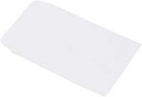 JAM Paper Open-End Catalog Envelopes with Gummed Closure - White