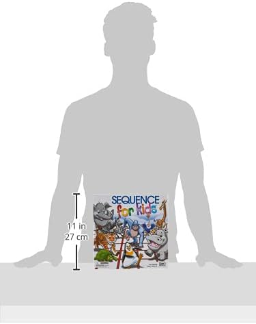 SEQUENCE for Kids -- The 'No Reading Required' Strategy Game by Jax and Goliath, Multi Color