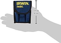 Irwin Tools IRWIN Unibit 502T Step Drill Bit Set with Nylon Pouch, Titanium Nitride Coated, 3pc (15502)