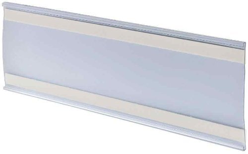 Azar Displays 199615 11-Inch Width by 4-Inch Height Adhesive Back Nameplate, 10-Pack