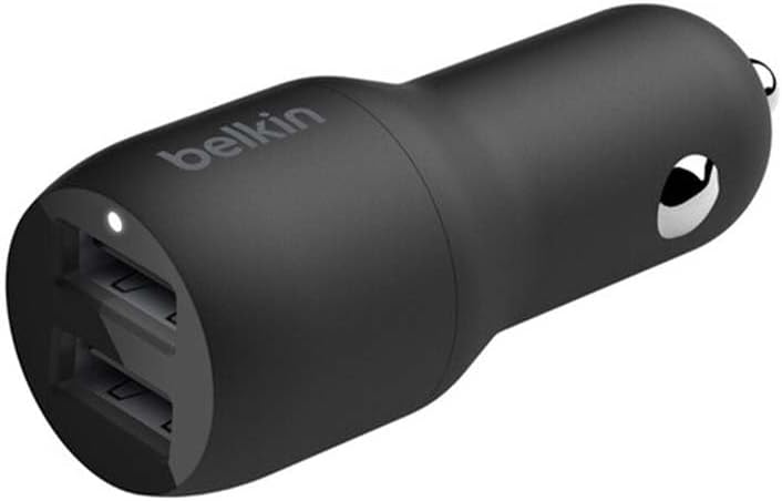 Belkin BOOSTCHARGE 24W Dual USB-A Car Charger