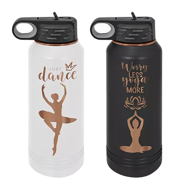 32 oz. Water Bottle - Rose Gold Collection